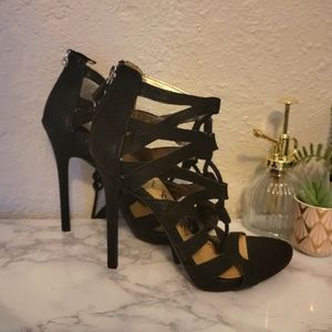 Sam + Libby lace up heels